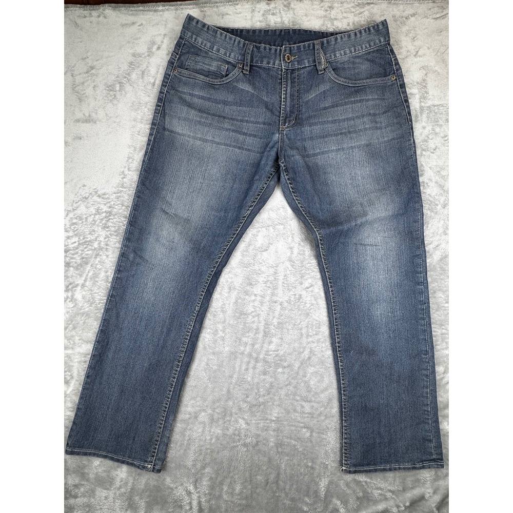Buffalo‎ 36 Ash Skinny Jeans Mens Blue Excellent Stretch Denim CA17311